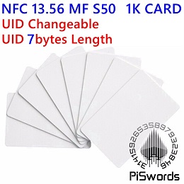 mifare nfc s50 uid 7byte rewritable
