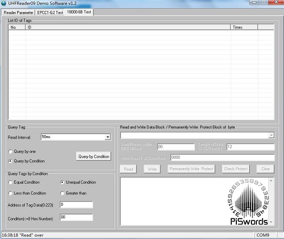 uhfreader demo software 3